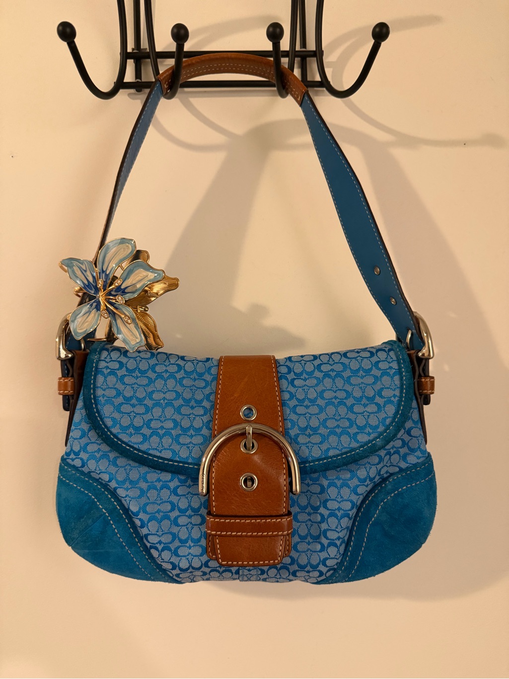 Firm Price. Mini Blue Mini Soho With Suede